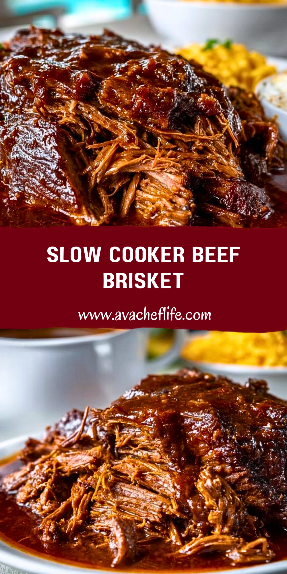 Slow Cooker Beef Brisket - Ava Chef Life
